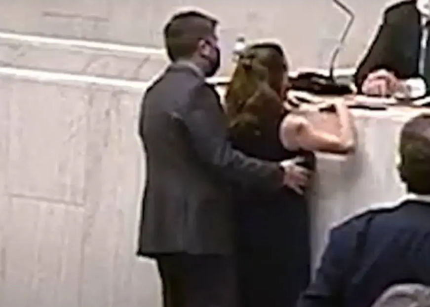 Trecho do vídeo exibido em plenário da Alesp