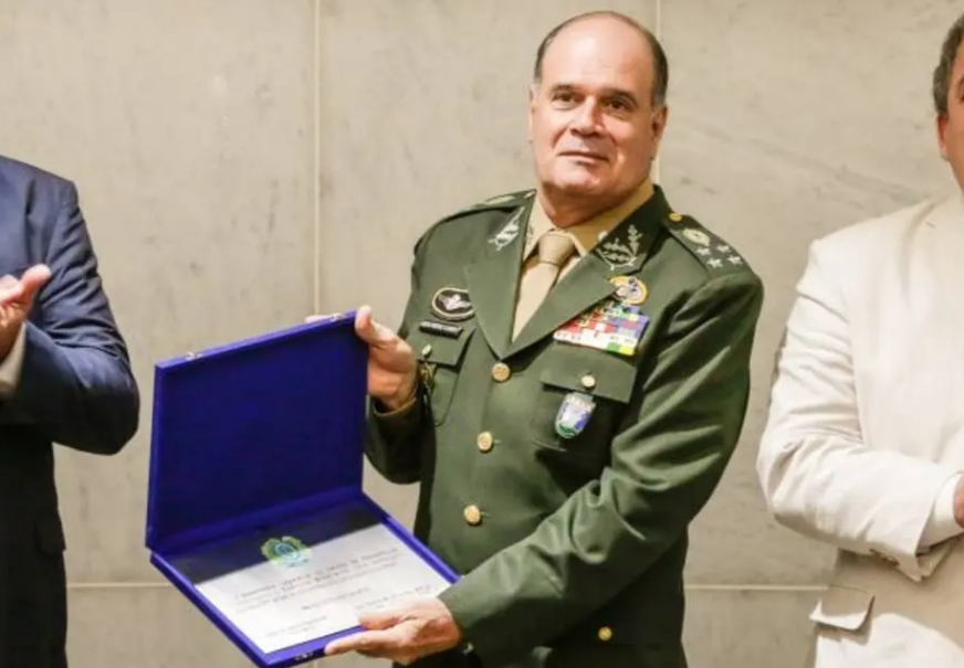 O general Marco Antônio Freire Gomes, comandante militar do Nordeste