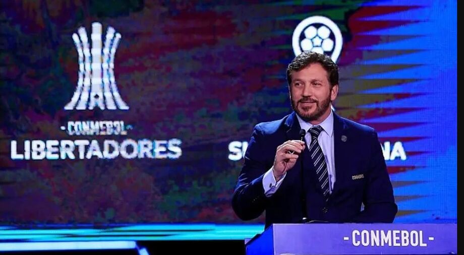 Presidente da Conmebol, Alejandro Dominguez