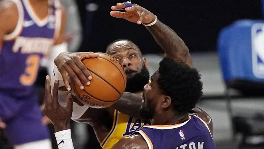 Mesmo com LeBron James inspirado, Suns batem Lakers por 114 a 104