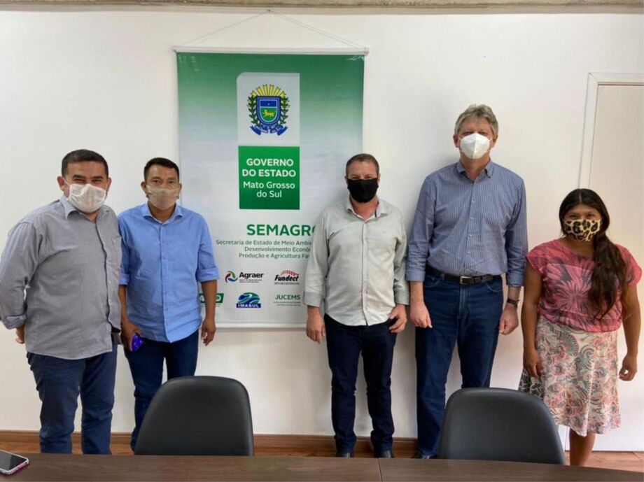 utra importante audiência do prefeito durante a viagem à Campo Grande ocorreu na Secretária Especial de Saúde Indígena (Sesai)