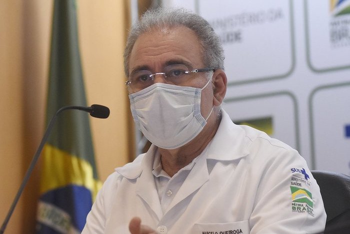 Ministro da Saúde, Marcelo Queiroga