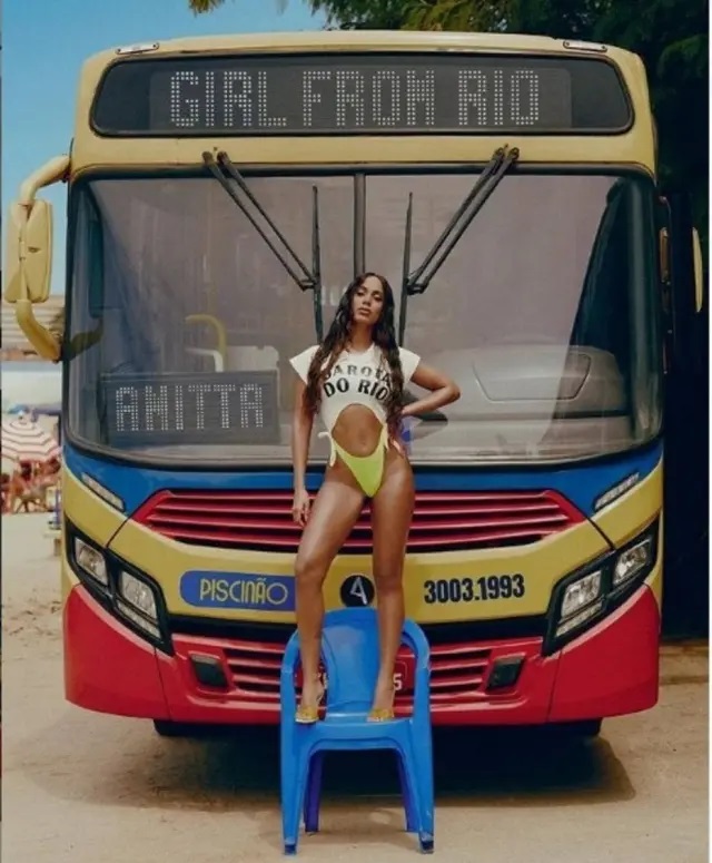 Capa do single 'Girl From Rio'