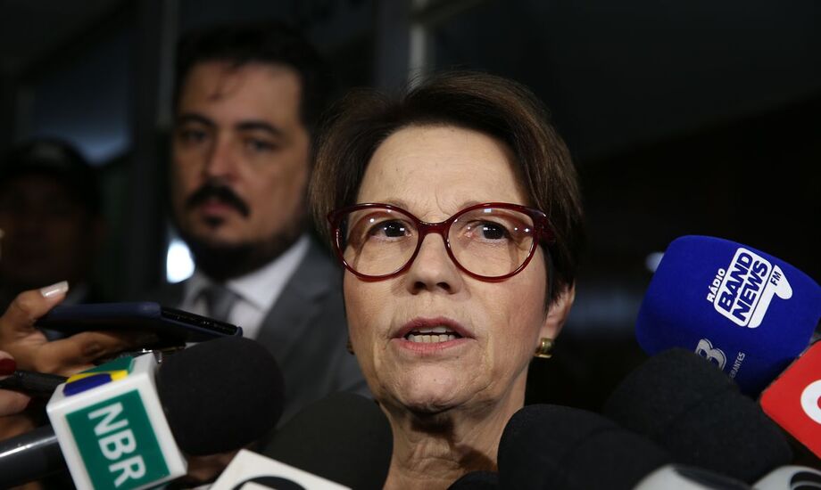 A ministra Tereza Cristina