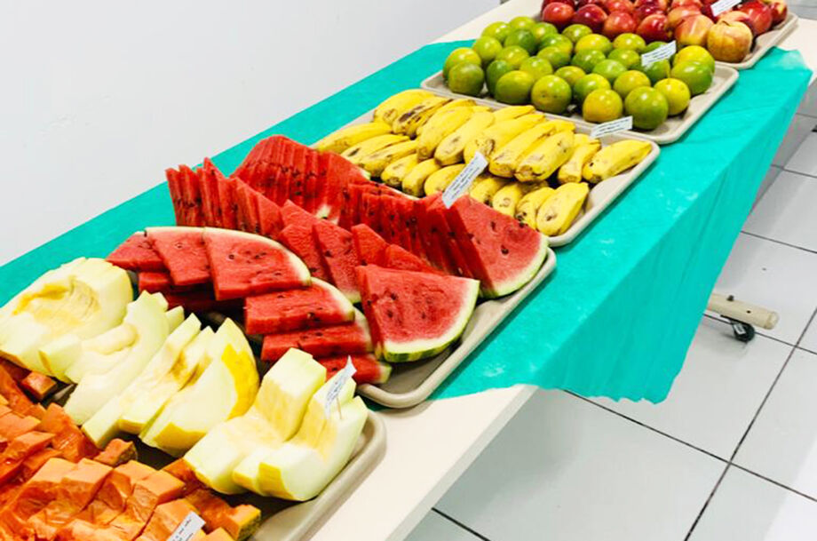 Alimentação saudável para os colaboradores da Rede Fort Atacadista