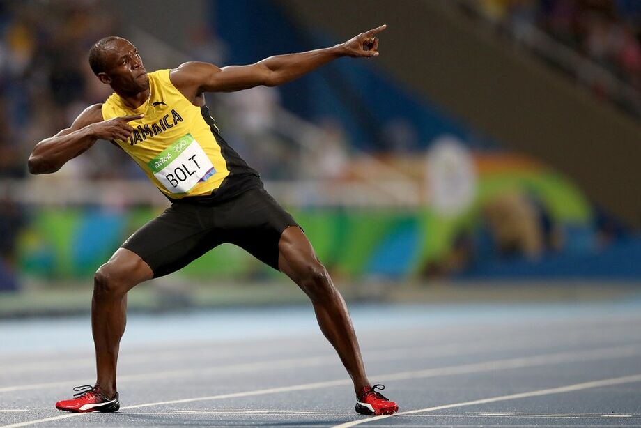 O jamaicano Usain Bolt