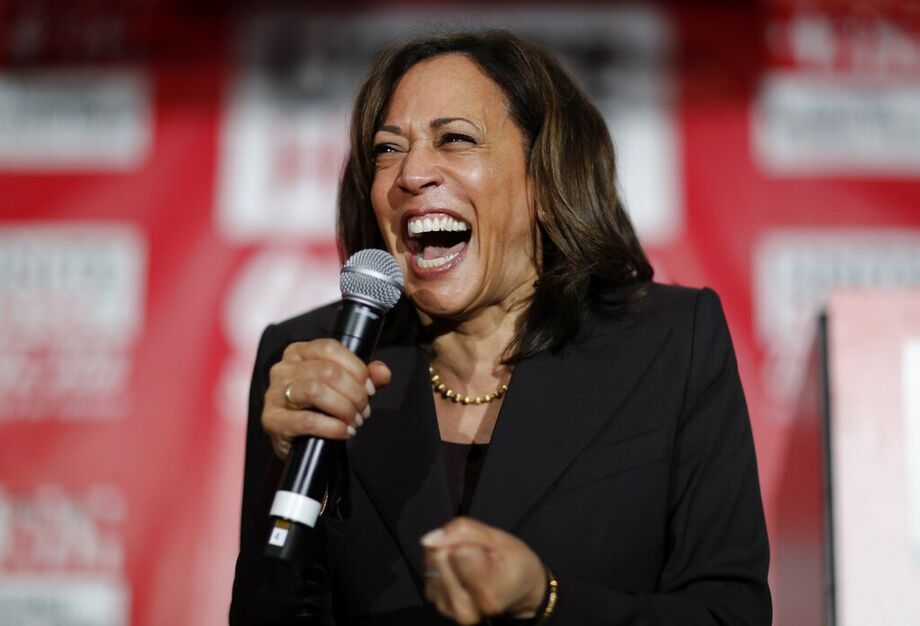 A vice-presidente norte-americana, Kamala Harris