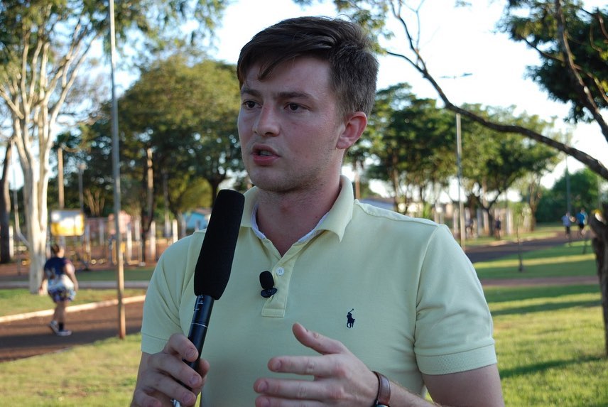 O prefeito do município de Rio Brilhante, a 151 km de Campo Grande, Lucas Foroni (MDB)