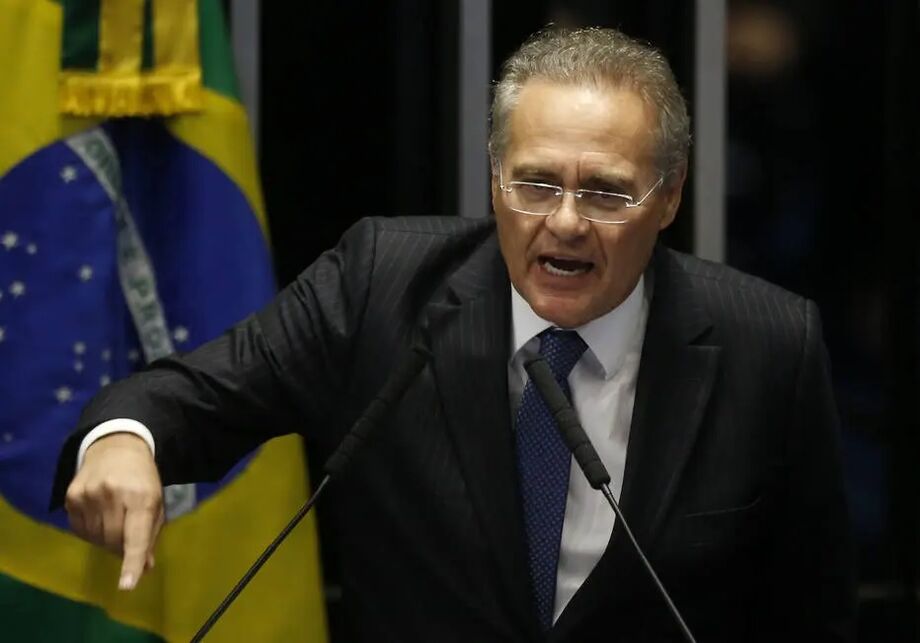 O senador Renan Calheiros