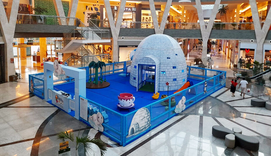 A exposição está sendo realizada no Bosque dos Ipês