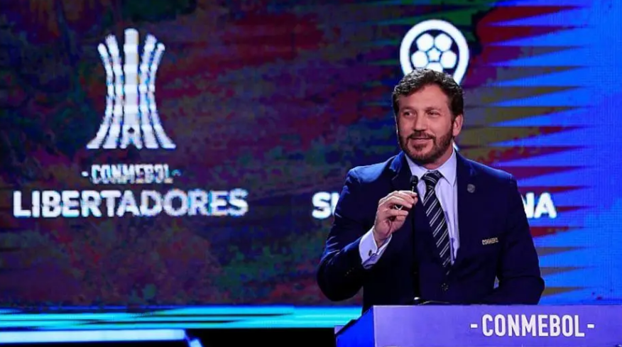 Presidente da Conmebol, Alejandro Dominguez