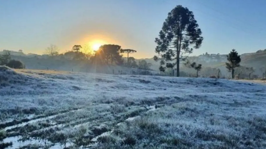 Santa Catarina tem primeiro registro de temperatura negativa do ano