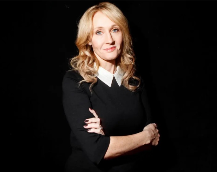 A escritora britânica J.K. Rowling