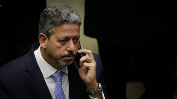 O presidente da Câmara, Arthur Lira