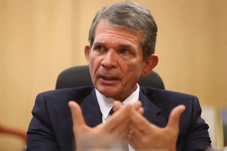 O presidente da Petrobras, Joaquim Silva e Luna