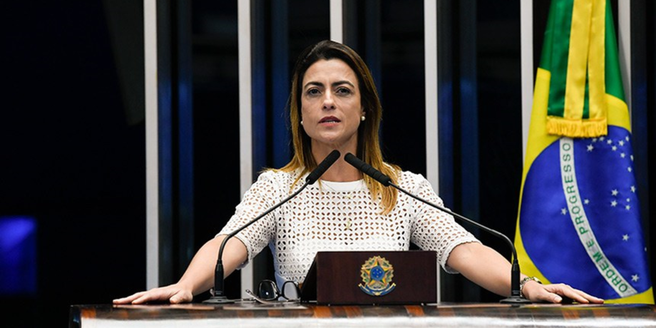 A senadora Soraya Thronicke