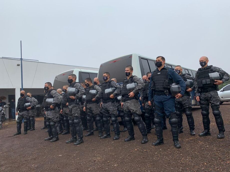 Batalhão de Choque em Dourados