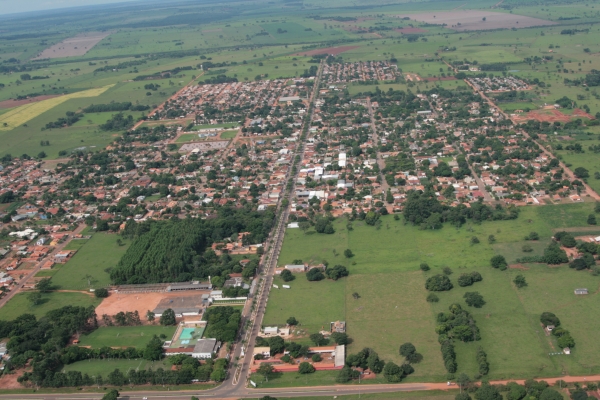 Batayporã vista por cima