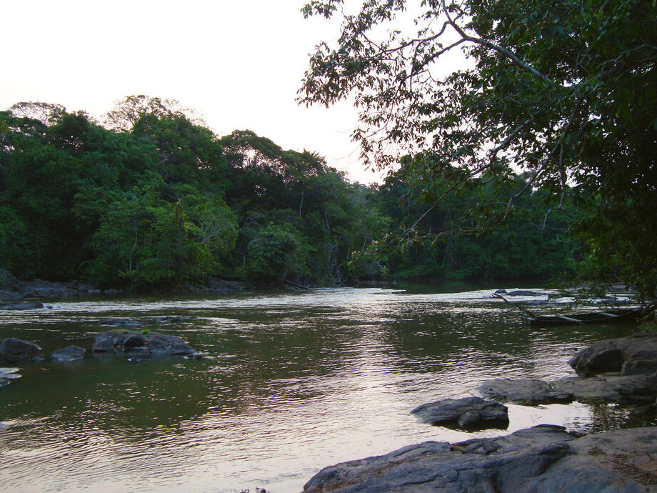 Rio Machadinho d'Oeste, em Rondônia: a região é umas das que mais sofre com o desmatamento irregular e a ocupação ilegal de terras.