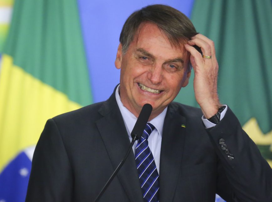 O presidente da República, Jair Bolsonaro