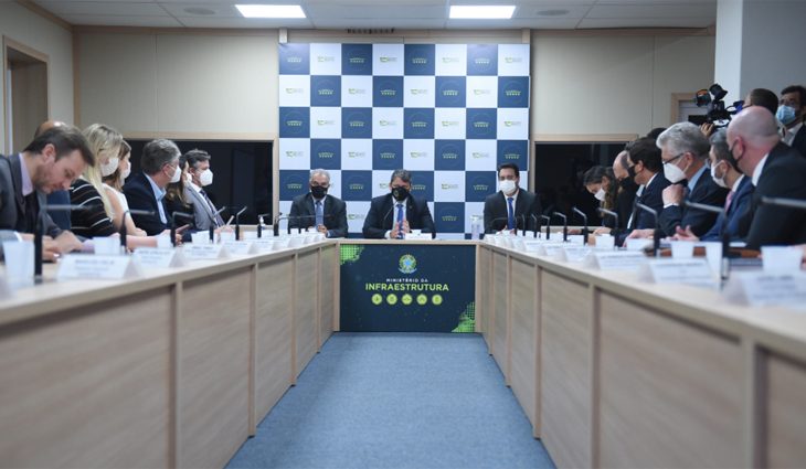 Audiência no Ministério de Infraestrutura