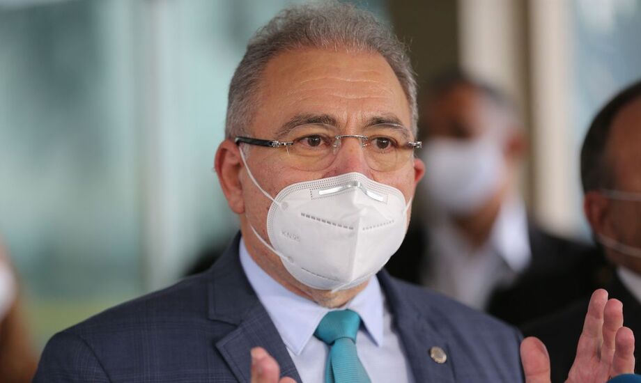 O ministro da Saúde, Marcelo Queiroga