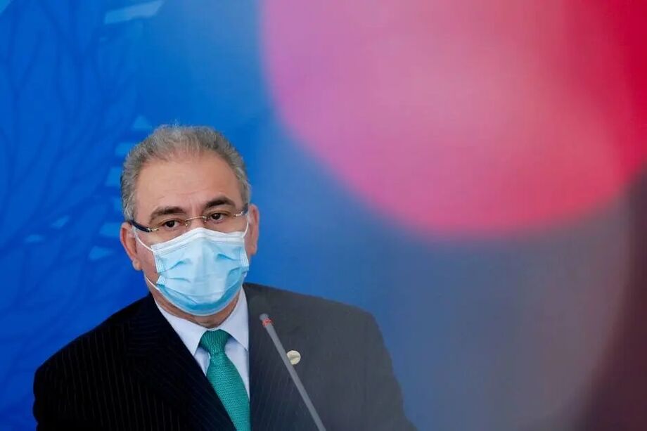 O ministro da Saúde, Marcelo Queiroga