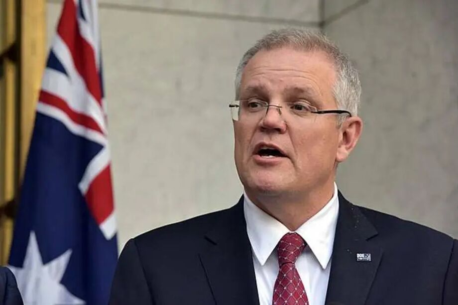 O primeiro-ministro australiano, Scott Morrison