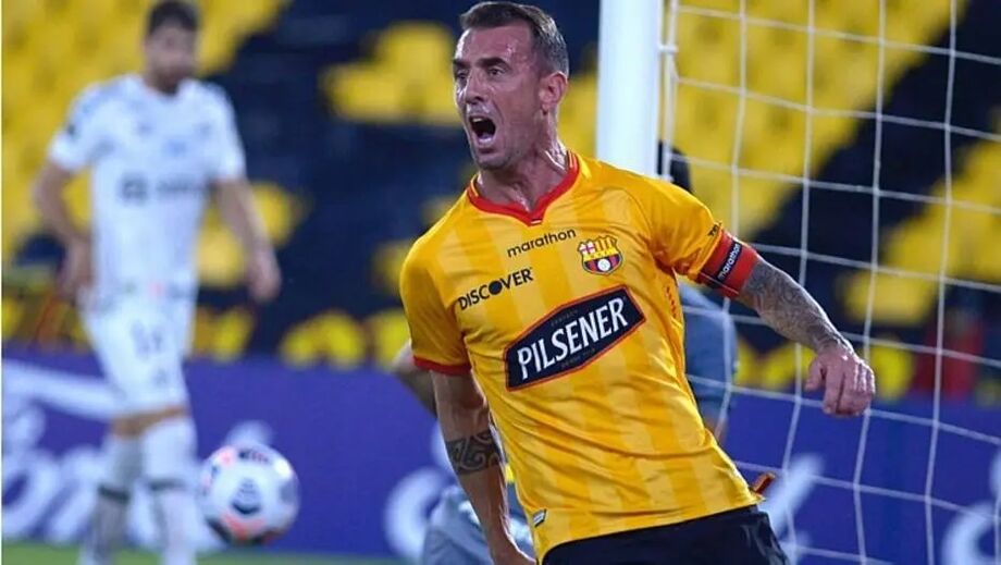 Damián Díaz marcou duas vezes na vitória equatoriana