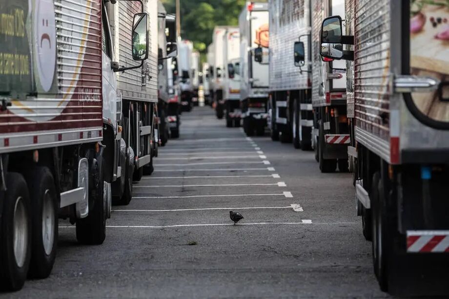 Caminhoneiros entram no Palácio da Alvorada e devem ser recebidos por Bolsonaro