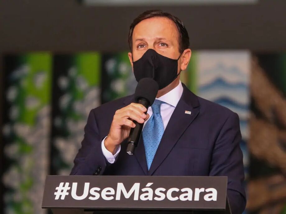 O governador de São Paulo, João Doria (PSDB)