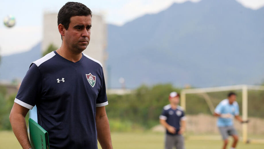 O técnico do Ponte Preta, Fábio Moreno