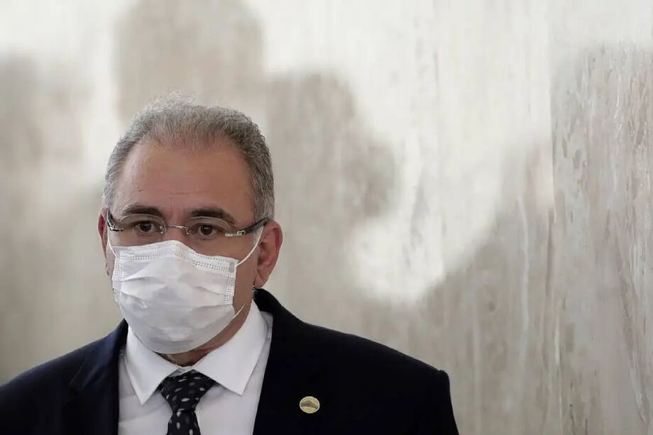 O ministro da Saúde, Marcelo Queiroga