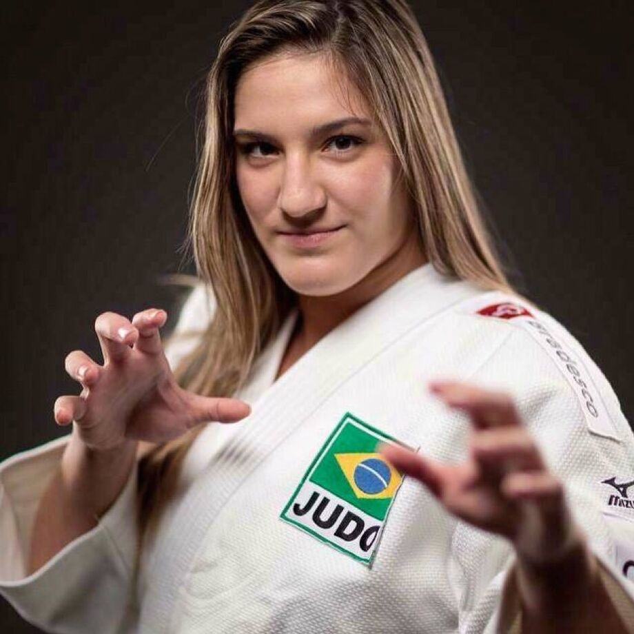 Mayra Aguiar, campeã judoca