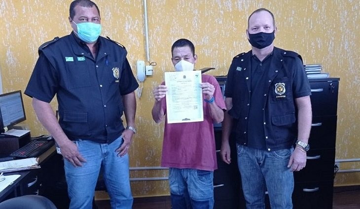 A ação integra o trabalho de buscas e emissões de documentos civis básicos das pessoas em situação de prisão