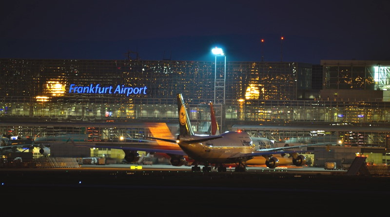 Aeroporto de Frankfurt na Alemanha
