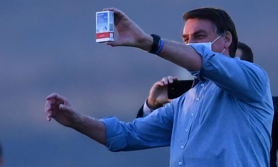 Bolsonaro é um defensor do uso da Cloroquina para tratar a Covid-19