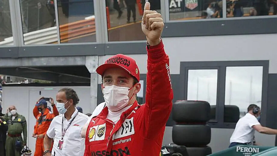 Charles Leclerc, piloto da Ferrari