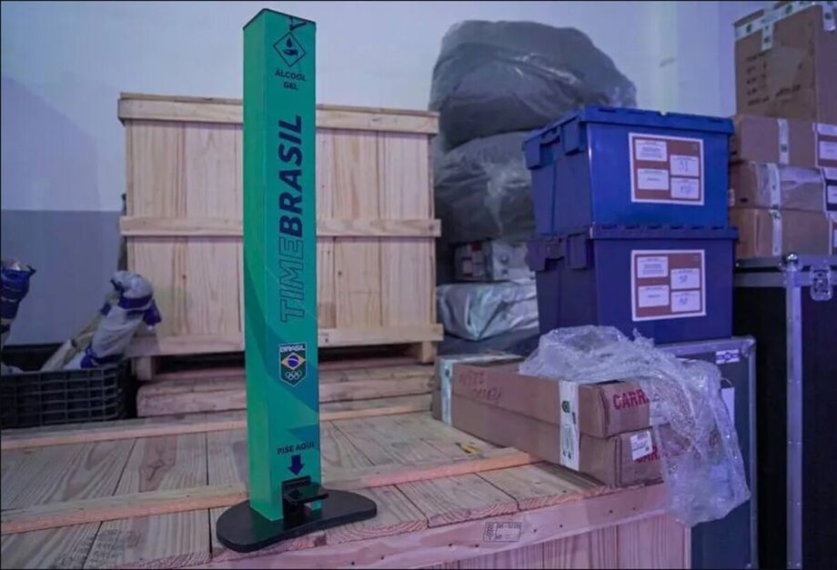 Materiais que serão utilizados pelos atletas brasileiros na Olimpíada