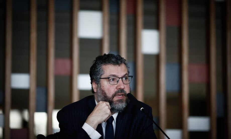 O ex-ministro das Relações Exteriores, Ernesto Araújo