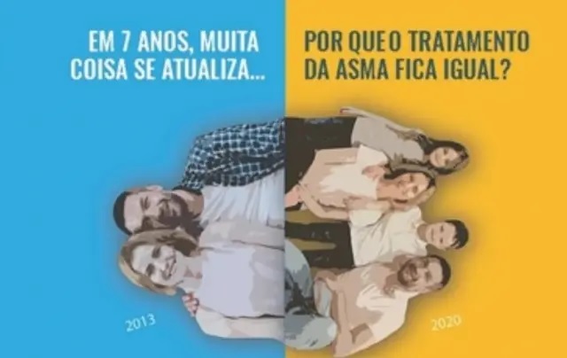 #AtualizaAsma é uma campanha que reivindica novos tratamentos para asma grave