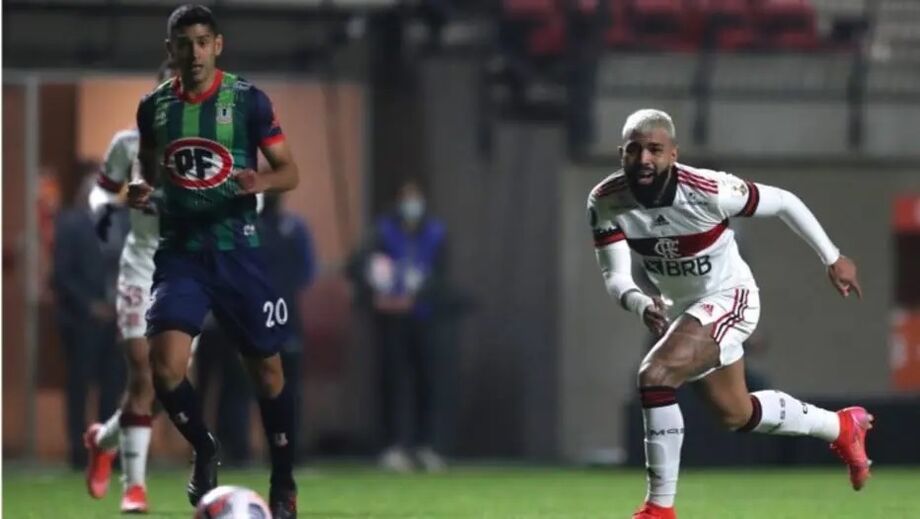 Gabigol se torna o maior artilheiro da história do Flamengo na Libertadores em empate com o Unión La Calera