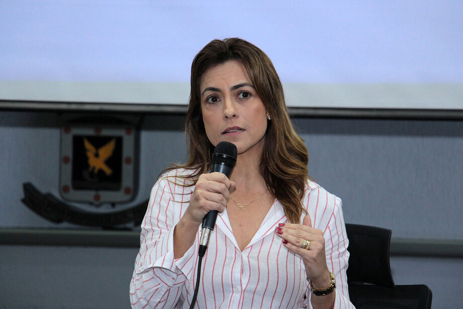 A senadora Soraya Thronicke