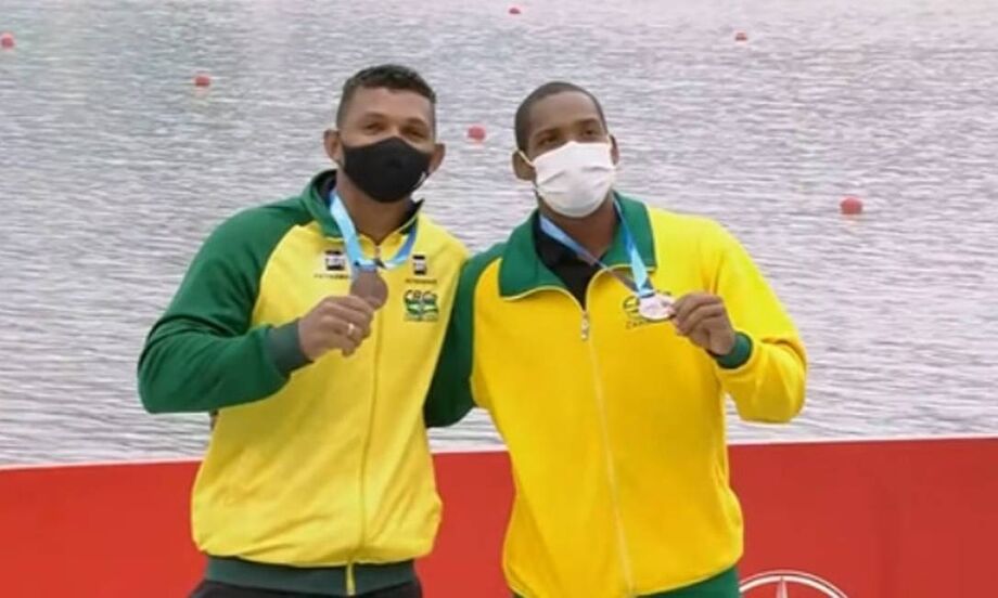 Jacky Godmann e Isaquias Queiroz