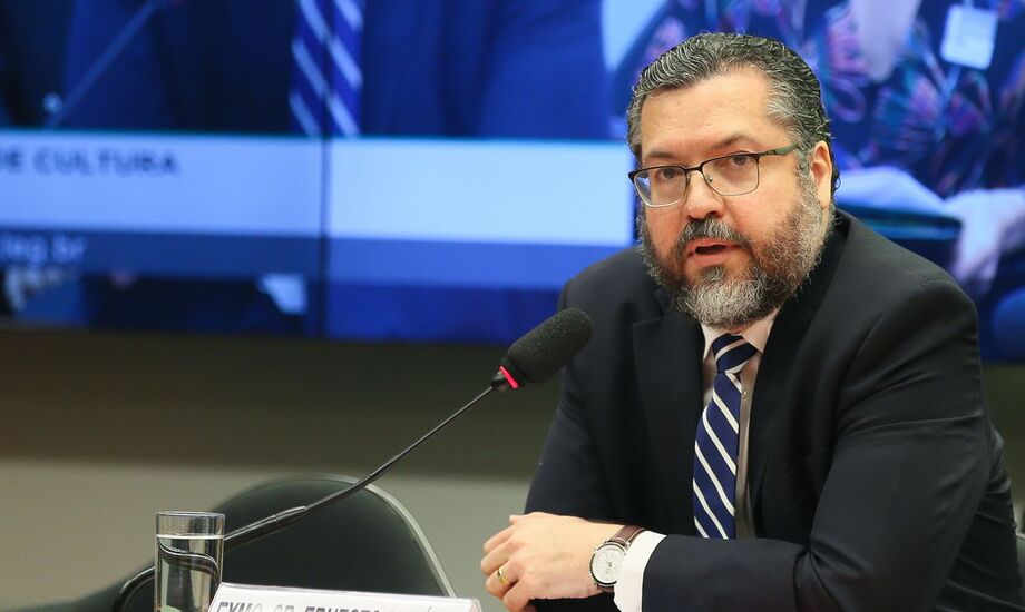 O ex-chanceler Ernesto Araújo
