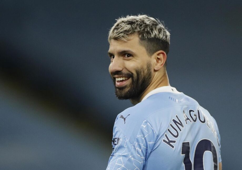 Jogador Sérgio Aguero
