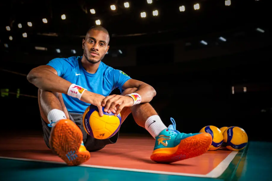 Lucarelli, destaque da seleção brasileira de vôlei