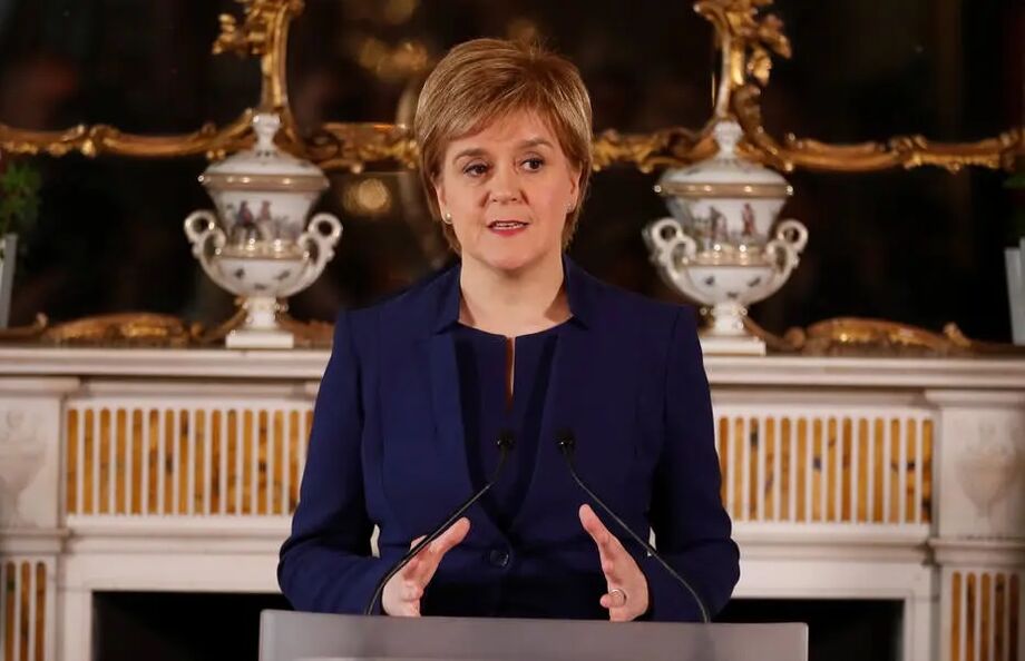 Nicola Sturgeon, líder do Partido Nacional Escocês
