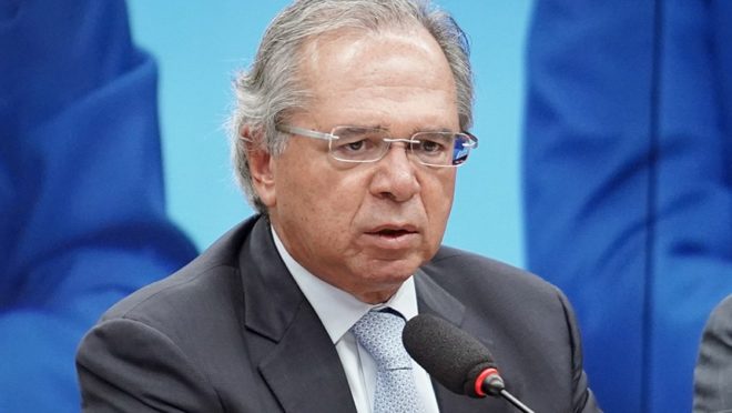 O ministro da Economia, Paulo Guedes