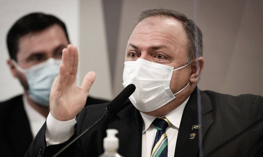 O ex-ministro da Saúde, Eduardo Pazuello, prestou depoimento à CPI da Covid nesta quarta-feira